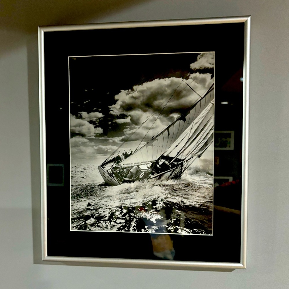 Morris Rosenfeld-Nina Framed Reprinted Photo 12X14